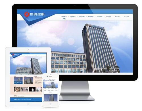 e703-704金融投资企业控股网站模板PHP-MySQL 直接安装即运行
