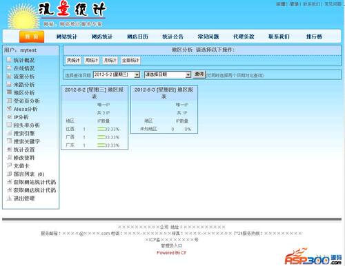 K90统计多用户计数器ASP源码