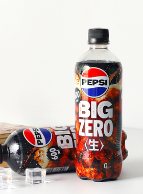 日本pepsi百事可乐BIG ZERO零度生可乐网红汽水夏季清爽碳酸饮料