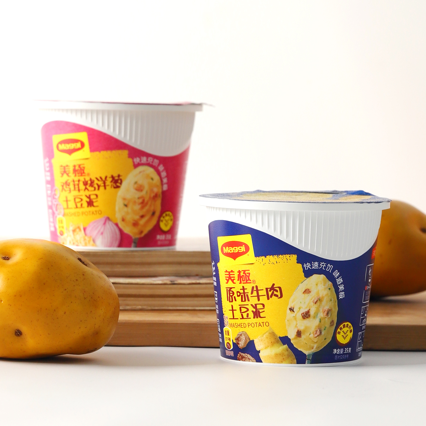 雀巢Maggi美極鸡茸玉米土豆泥