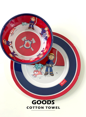 出口德国史努比SHOOPY限量餐盘碗杯子儿童餐具点心早餐盘密胺材质