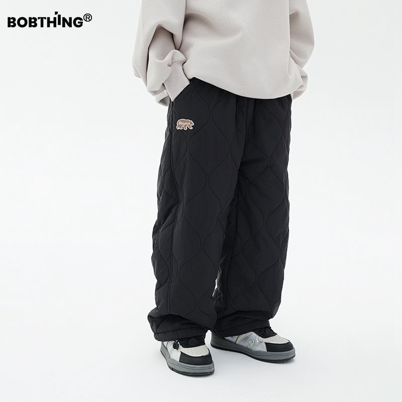 儿童冬季夹棉裤子保暖长裤运动裤