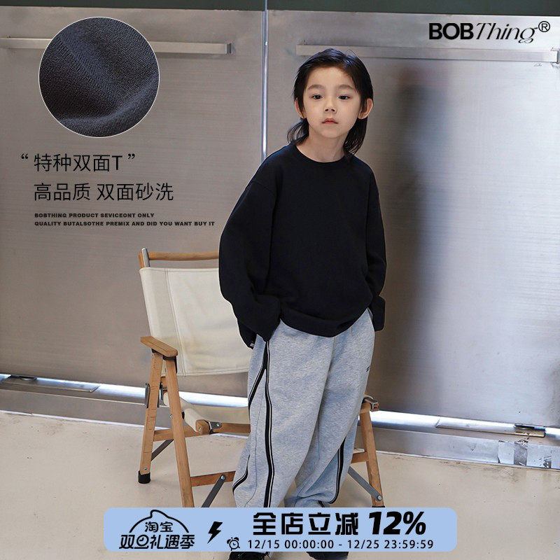 男童廓形卫衣儿童高品质打底衫潮