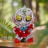 新款 满钻经典 相信光卡通皮料软底碎发刘海掰掰夹BB夹发圈皮筋头饰