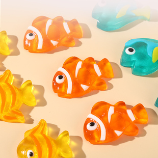 小可艾阿嬷热带鱼软糖QQ3味水果卡通动物造型糖果高颜值零食