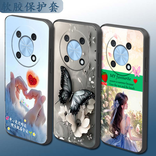 适用于华为智选nzone50pro手机壳SP210硅胶个性软壳全包边保护套磨砂套网红直边情侣手机套防摔套卡通时尚潮