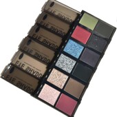 碎闪亮片蓝色绿色红色哑光黑色眼影盘 黑山朋克烟熏妆 新品 推荐