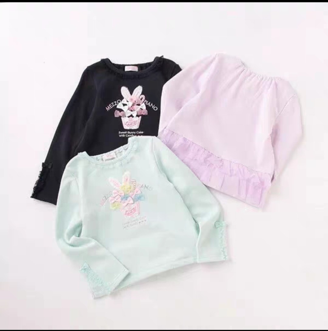 原单MP24秋冬重工刺绣立体蝴蝶结加绒上衣