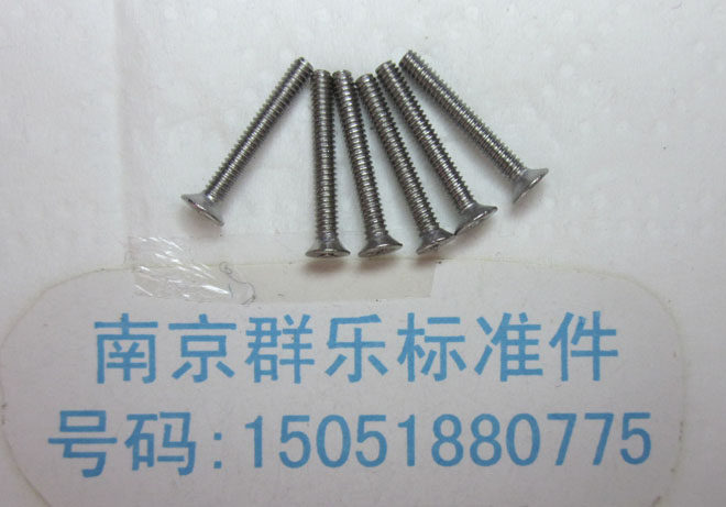 不锈钢沉头电子机螺丝