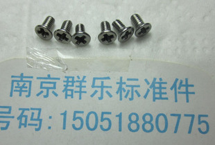 微型螺丝m1.2 千 m2x4 仪表小螺丝M2 螺钉 不锈钢304沉头螺丝M2