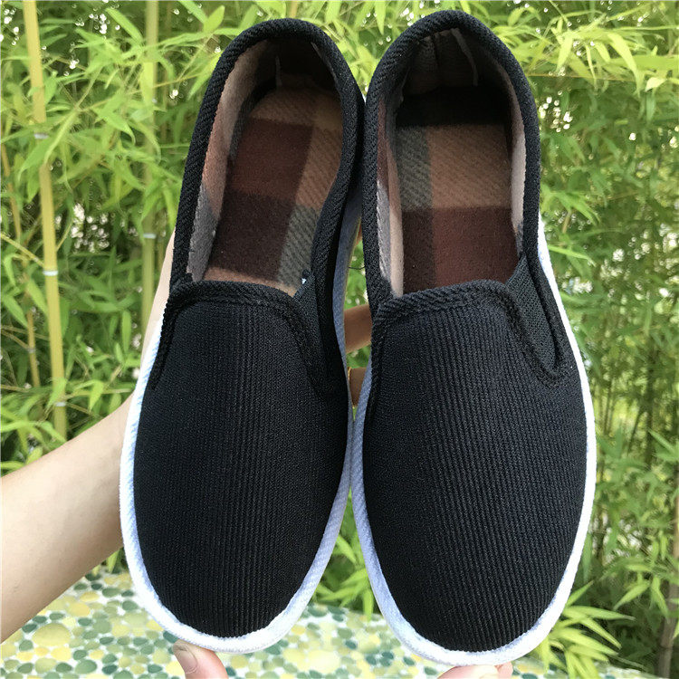 春秋二棉手工布鞋男女居家休闲一脚蹬加绒布鞋泡沫牛筋底防滑耐磨,女鞋,深口单鞋,淘宝优惠券,粉丝福利购,淘宝优惠卷