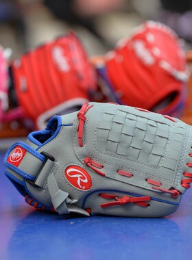 RAWLINGS 合成皮革PU儿童款投手内场通用棒球垒球手套9英寸11.5