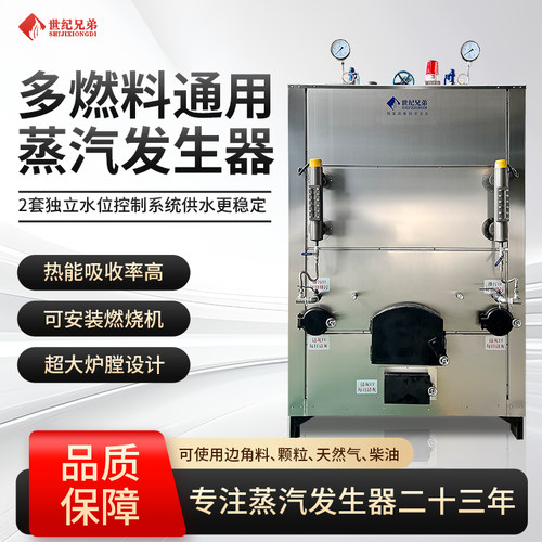 全自动卧式生物质颗粒蒸汽发生器