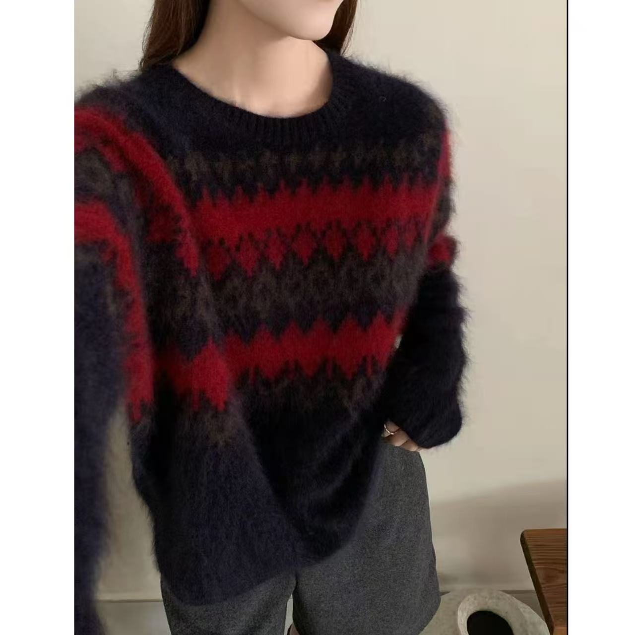 无品牌圆领其他宽松型