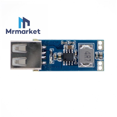 DC-DC升压模块3V3.3V3.7V4.2V转5V1A2AUSB升压电路板移动电源升压