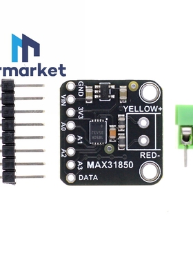 MAX31850K 高精度热电偶温度传感器模块  K型热电偶专用