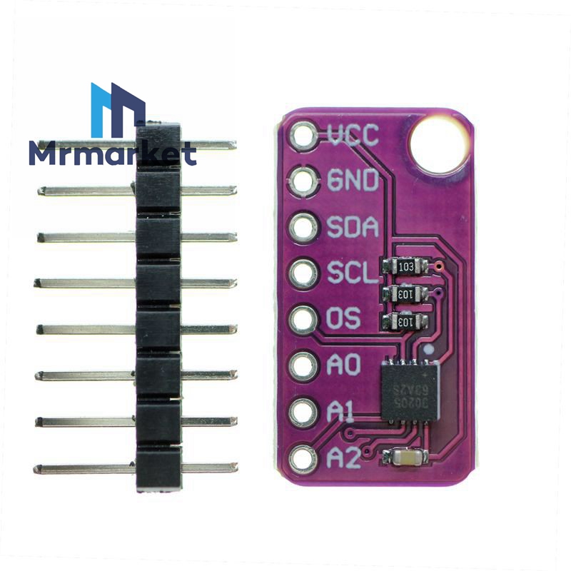 MCU-30205 MAX30205MTA 人体温度传感器模块 高精度
