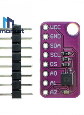 MCU-30205 MAX30205MTA 人体温度传感器模块 高精度
