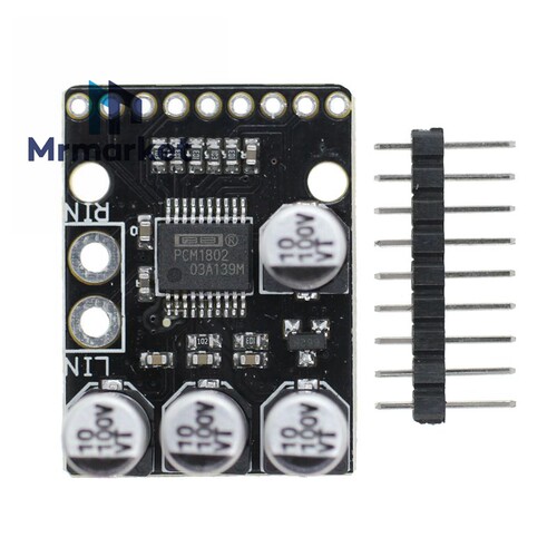MCU-1802 PCM1802 105dB SNR 立体声 ADC模块
