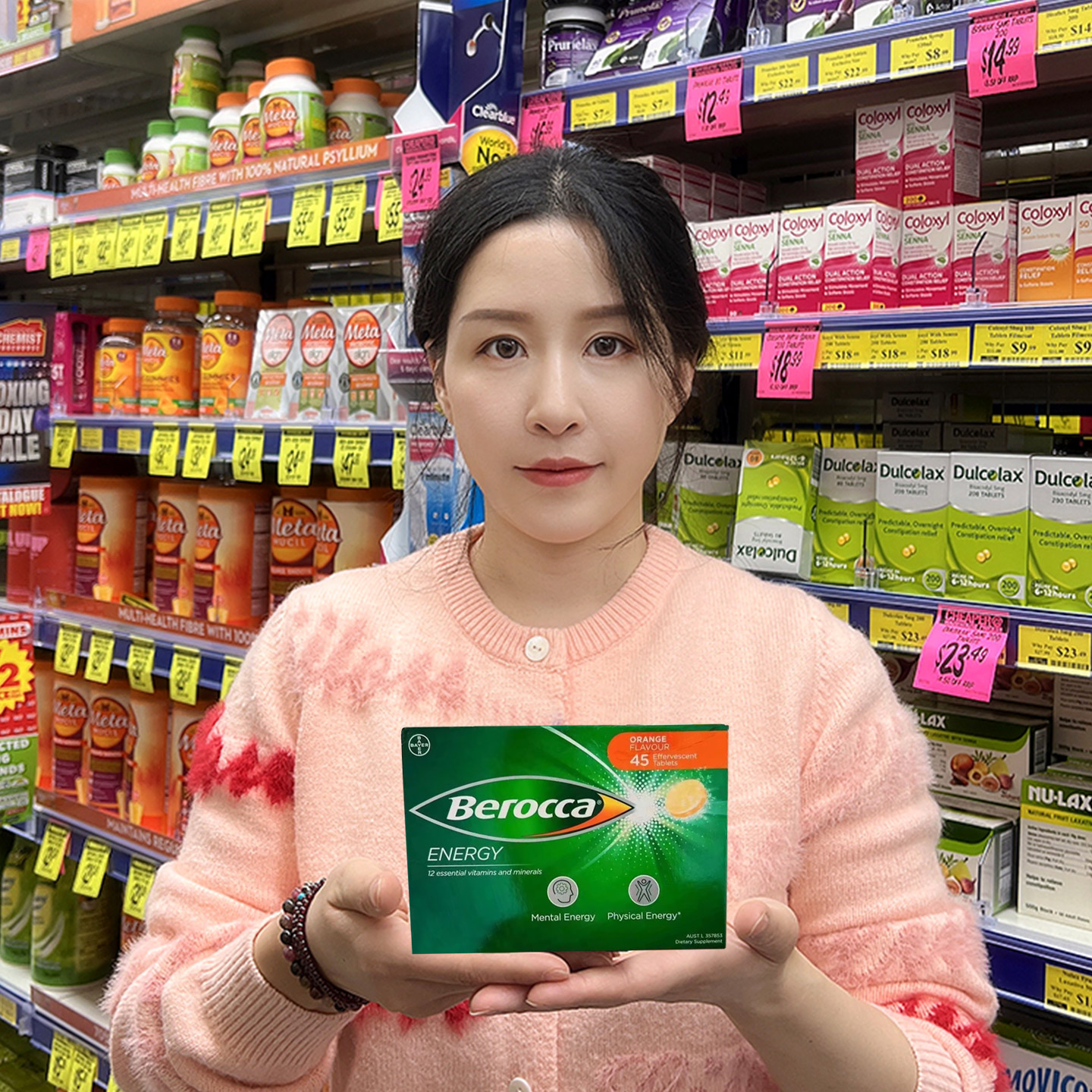 Berocca泡腾片补充维生素C