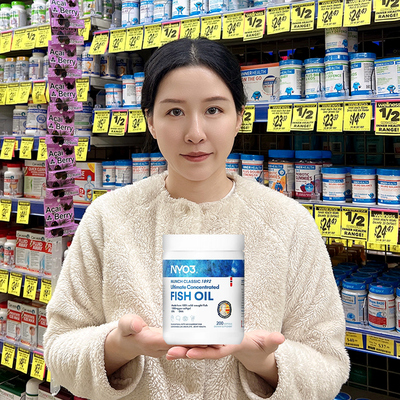 NYO3浓缩鱼油心脑养护