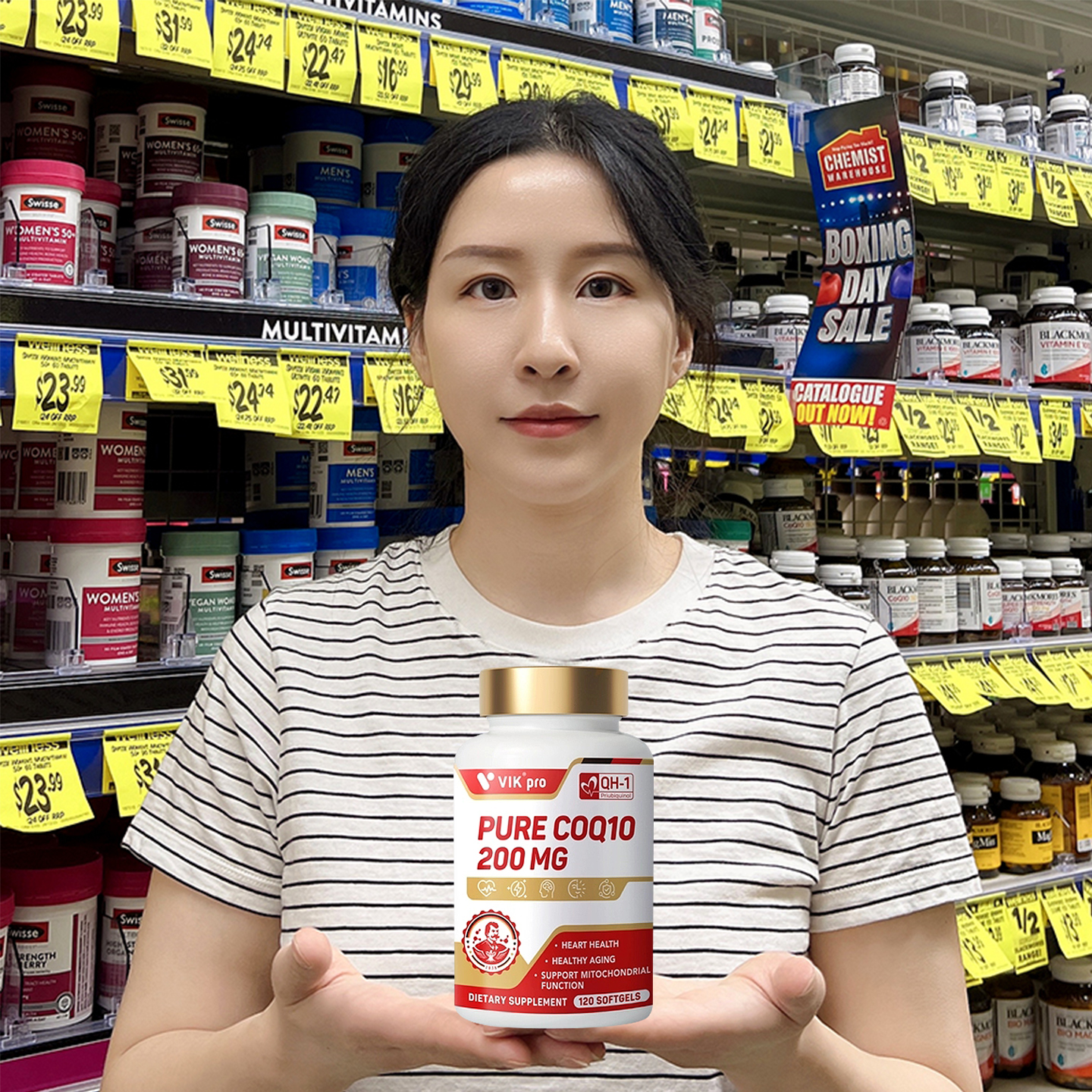 VIKpro辅酶q10心血管保护心脏