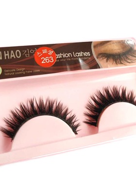 JINHAO假睫毛浓密加长自然灵动交叉款每对1.99元请10对倍数整盒拍