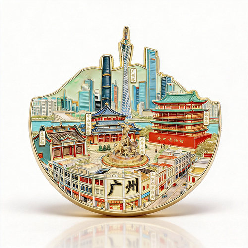 2026新款广州3D金属浮雕冰箱贴