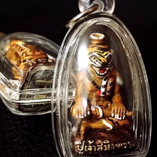 布周十面派吊坠泰牌配绳男女款 2560 佩戴 A赞Put 泰国特色佛系牌