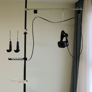 HTC VIVE头盔手柄支架VR眼镜吊架配件悬挂钩PSVR2自由行不占空间