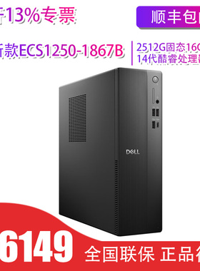 DELL/戴尔 25年新款ECS1250小机箱 成就3030S 灵越3020台式电脑