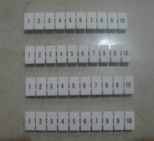 数字标记条接线端子