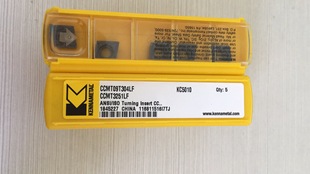 美国肯纳Kennametal数控刀片 CCMT09T304LF KC5010