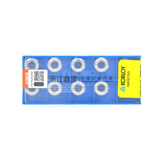 韩国克洛伊Korloy数控刀片铝用铣刀片RCGT1204MO-AK H01 铝用R6