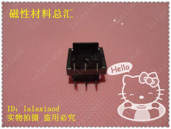 EE19 磁芯加骨架立式3+3 软磁铁氧体磁芯电感线圈变压器