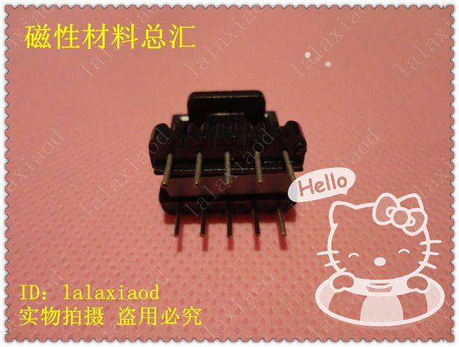 EE19 磁芯加骨架立式5+5 软磁铁氧体磁芯电感线圈变压器