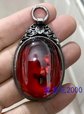 宝石锆石镶嵌吊坠复古配饰