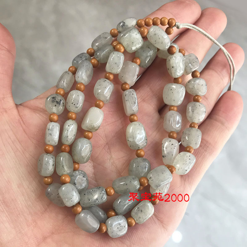 和田玉项链男女玉石挂绳