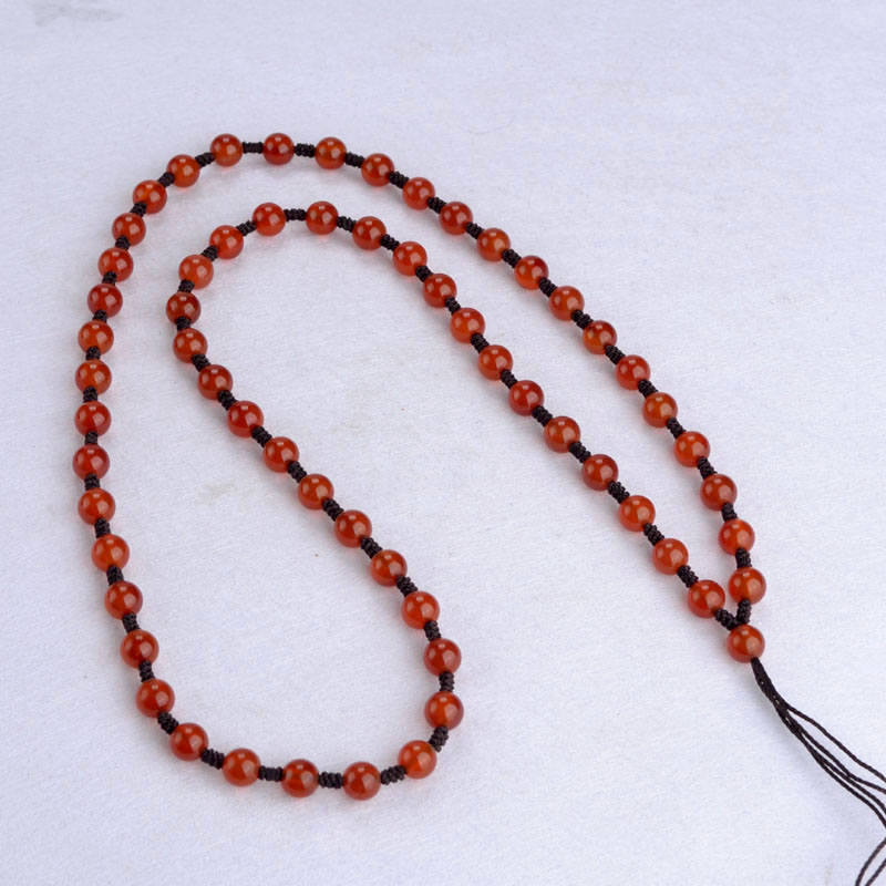 天然手工编制吊坠项链绳