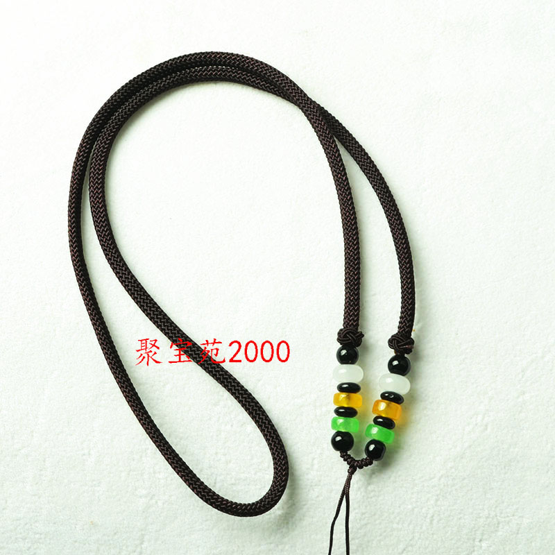挂绳脖子项链高档编织绳