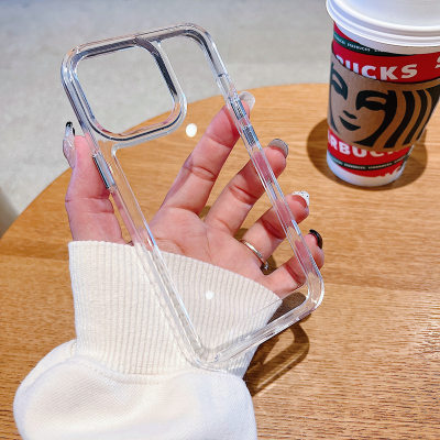 Clear case适用iphone14promax亚克力hard cover simple15/12/13