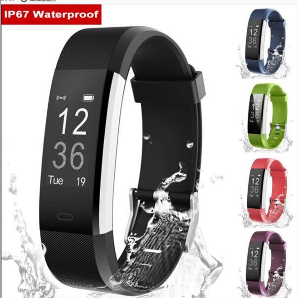 适用于ForSmart Watch Bracelet Wristband Fitness Tracker Bloo