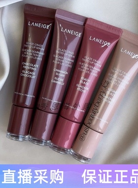 现货2025LANEIGE兰芝唇蜜唇部精华甜甜圈软垫润唇唇膏glaze唇釉