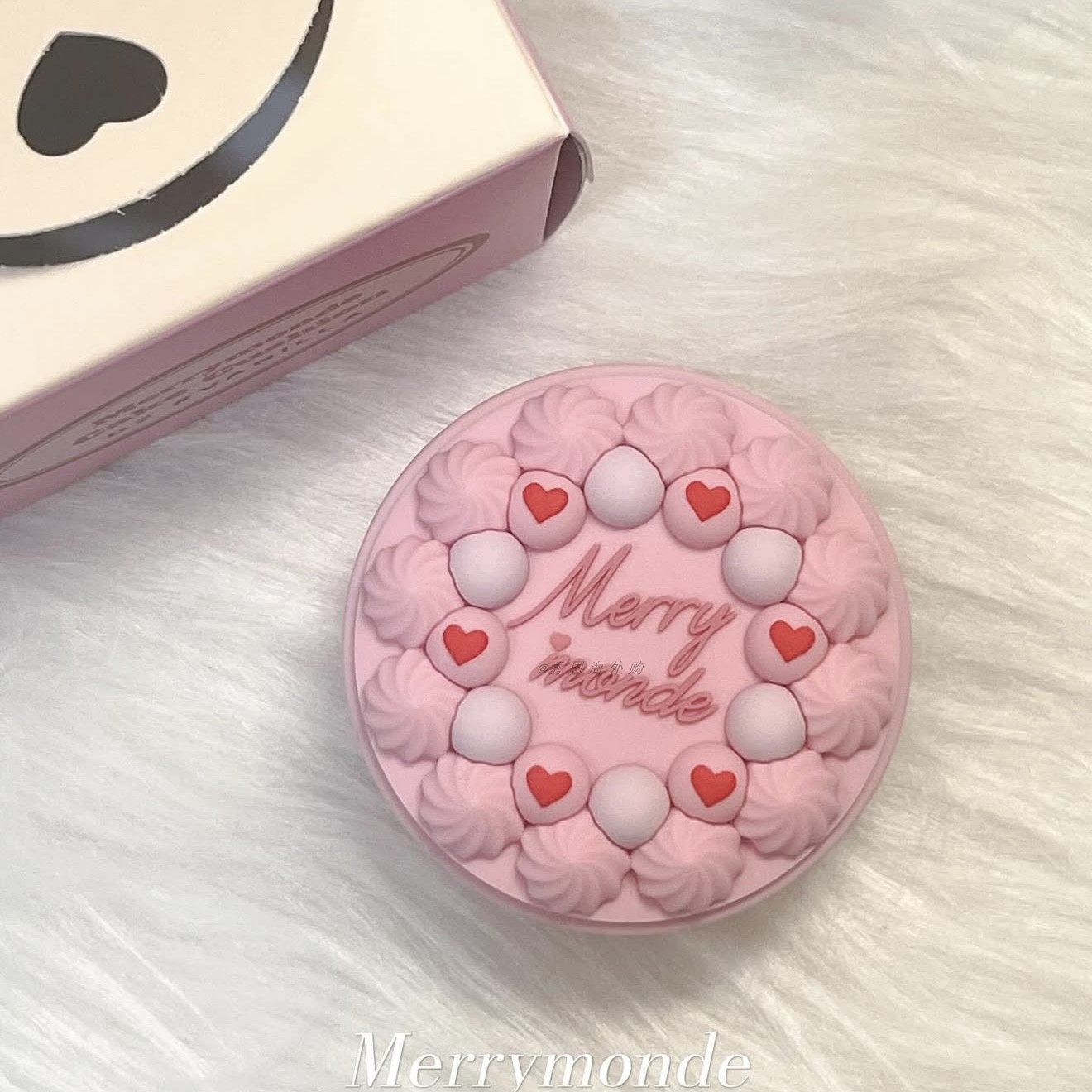 韩国Merrymonde蛋糕气垫粉底 Happy your day带替换芯保湿遮瑕,彩妆/香水/美妆工具,气垫,淘宝优惠券,粉丝福利购,淘宝优惠卷