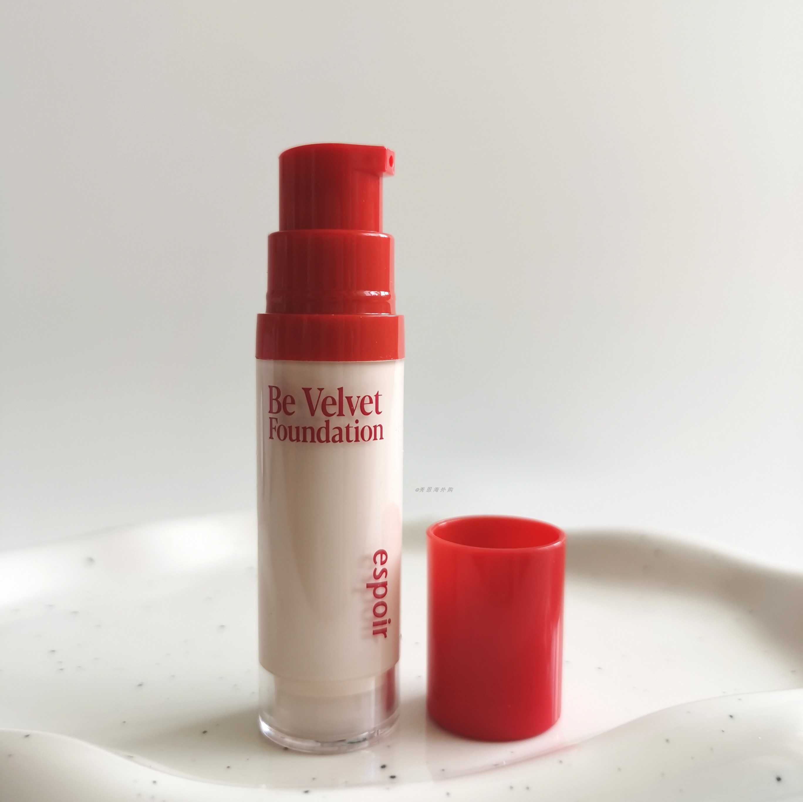 espoir艾丝珀无暇粉底液奶油肌持妆遮瑕底妆3N DOOBOO 小样8g