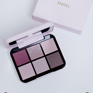 日本SNIDEL六色眼影盘02 Dress up pink春季限定面部日常通勤