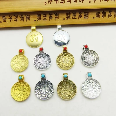 藏银九宫八卦生肖牌佛珠计数器