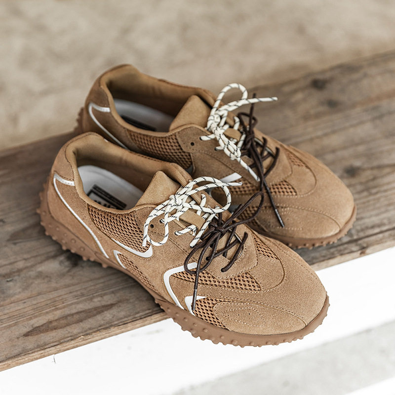 MRA珠钉训练鞋男鞋夏季新款透气德训鞋运动休闲赛车鞋复古潮鞋子,流行男鞋,德训鞋,淘宝优惠券,粉丝福利购,淘宝优惠卷