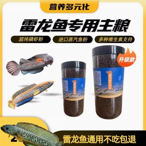 高蛋白颗粒鱼食龙神雷龙雷龙鱼
