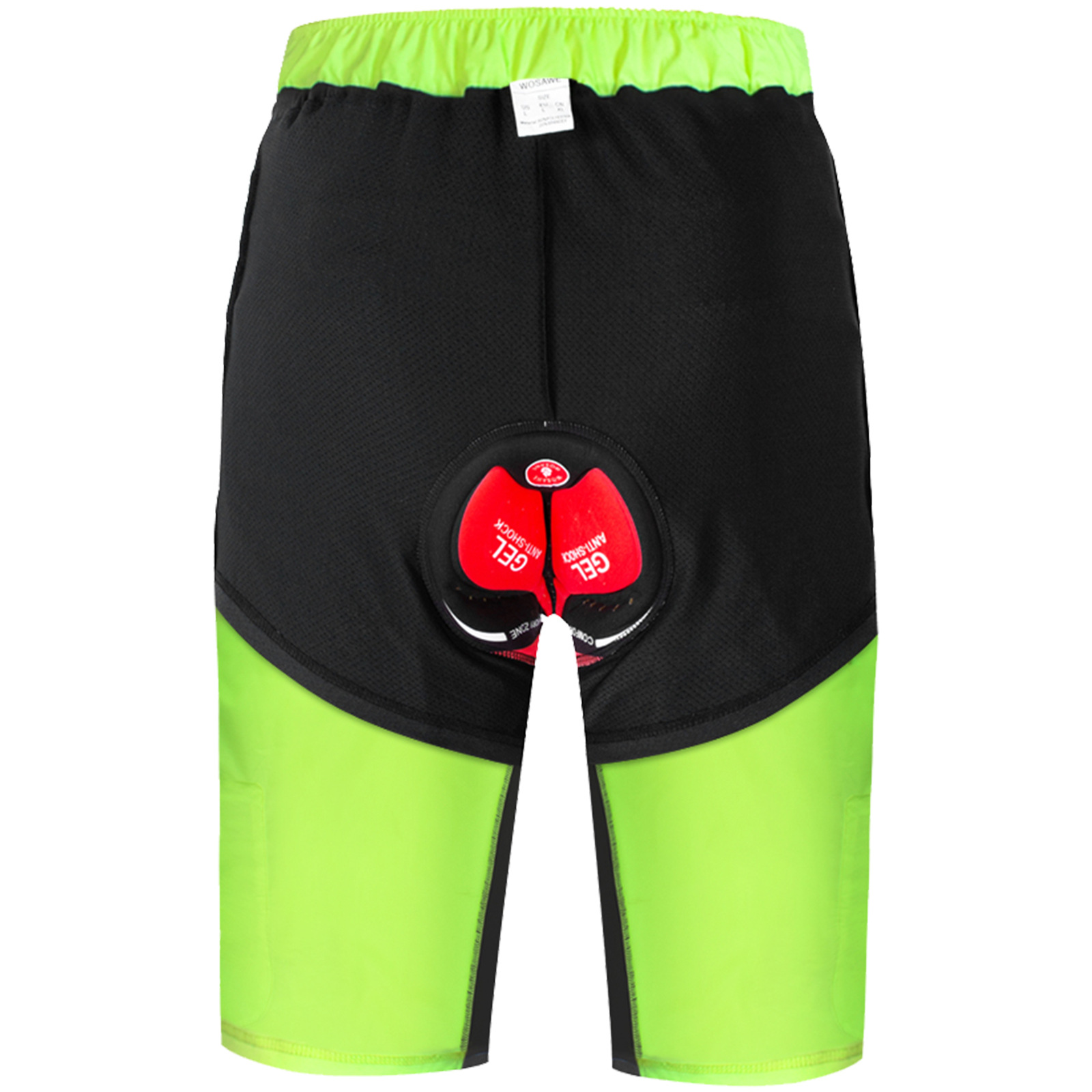 沃萨维自行车骑行短裤山地速降速干一体硅胶短裤休闲单车裤BL139